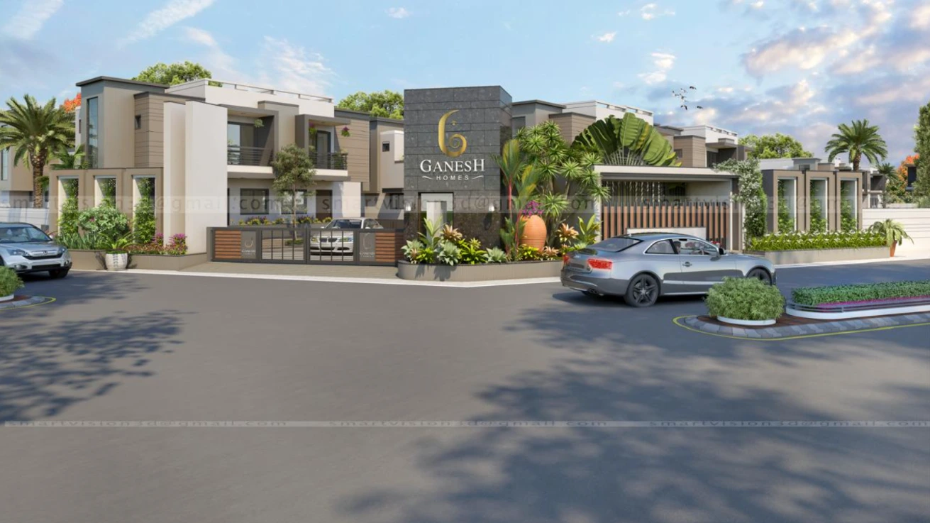 Ganesh Homes entrance view